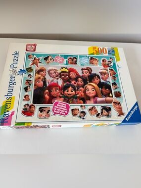 Ravensburger Princess Vanelope w/ all Disney Princesses 500-Piece Puzzle